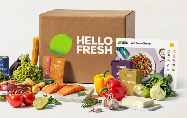 HelloFresh - kits de recetas