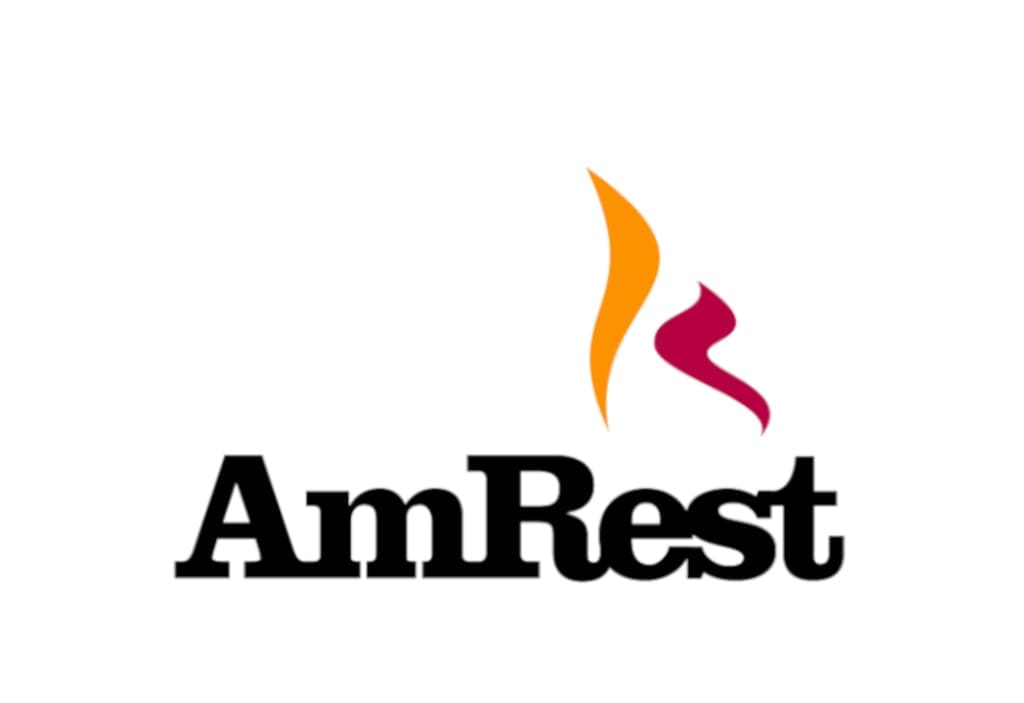 Logo AmRest grupo restauración