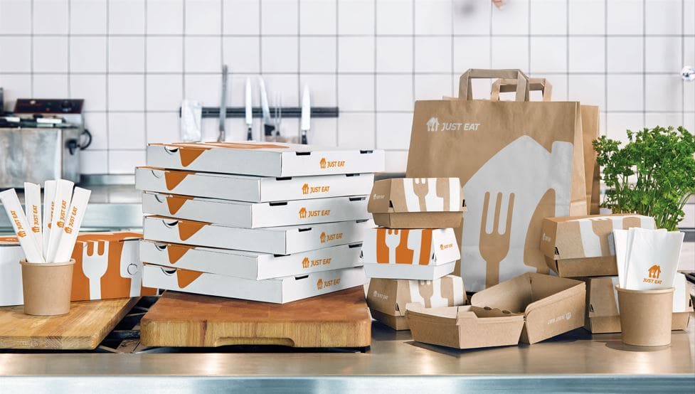 Packaging de Just Eat