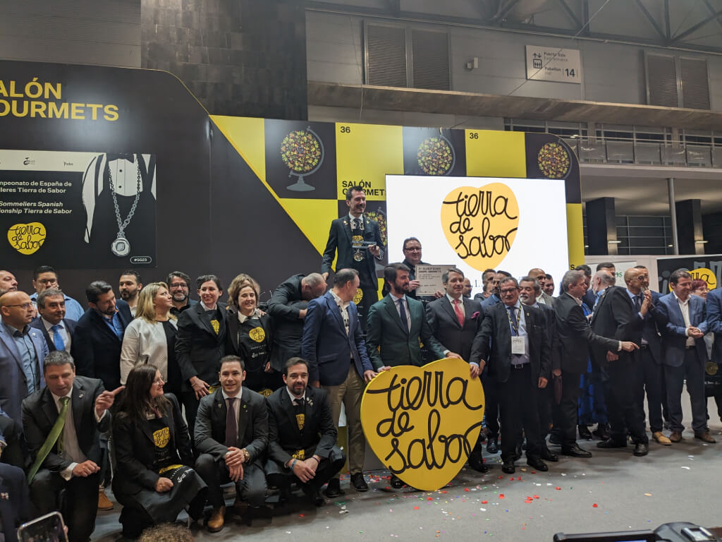 Participantes y miembros del jurado de la 28 edición del Campeonato de Sumilleres de España