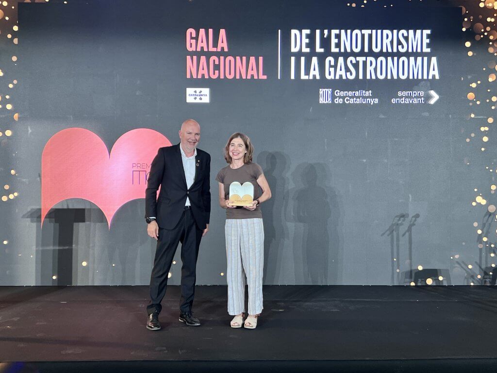 3 La chef Ada Parellada también fue galardonada con el premio a la mejor prescriptora de la cocina catalana (© I. Acevedo)