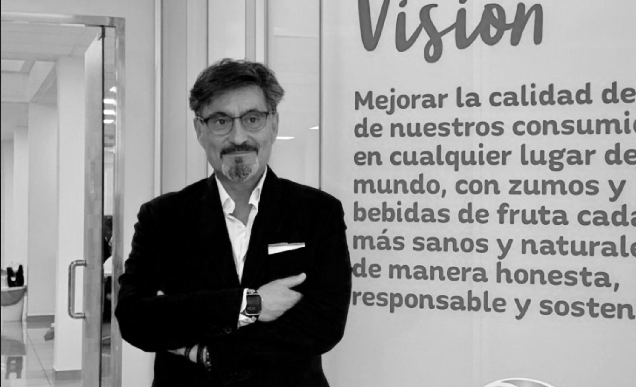 Joaquín Jiménez director de marketing de Juver, empresa líder en zumos en horeca